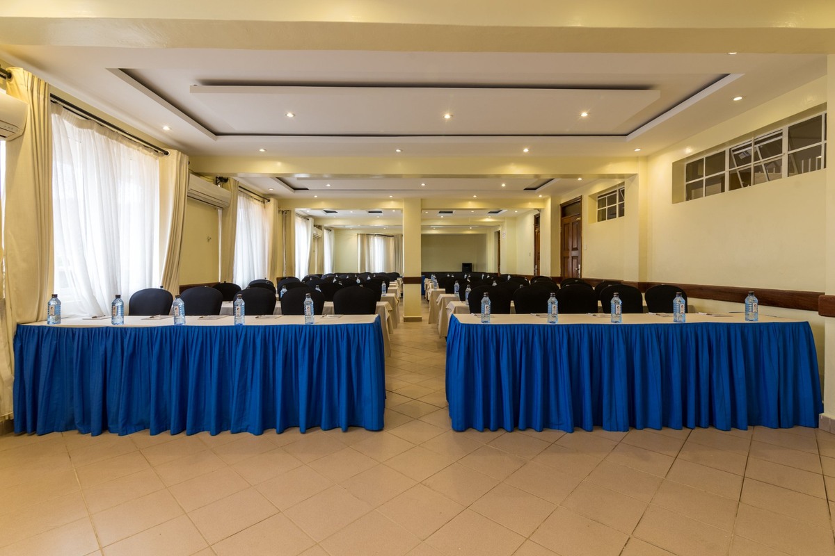 Baraza Hall conference space at Tea Tot Hotel